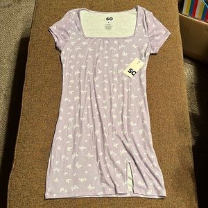 SO light purple dress
